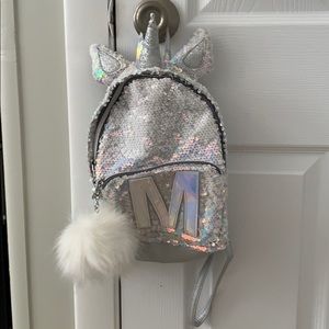 Justice small backpack purse